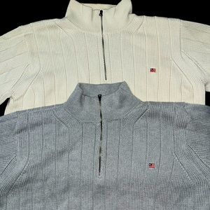 2 Ralph Lauren Polo quarter zip sweaters